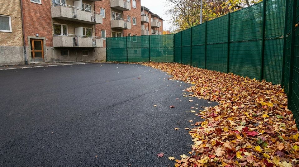 Asfaltering av lekyta